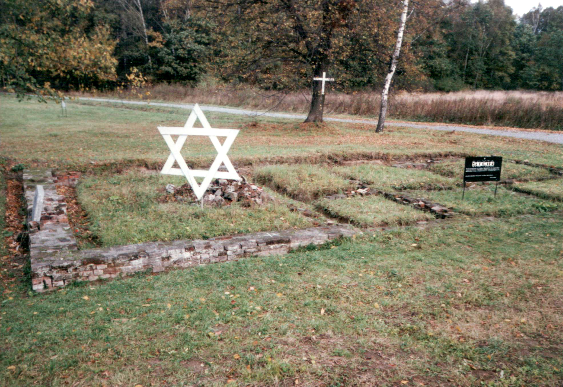 Ruins of the alleged Bunker 2, near the former Birkenau Camp, July 1992