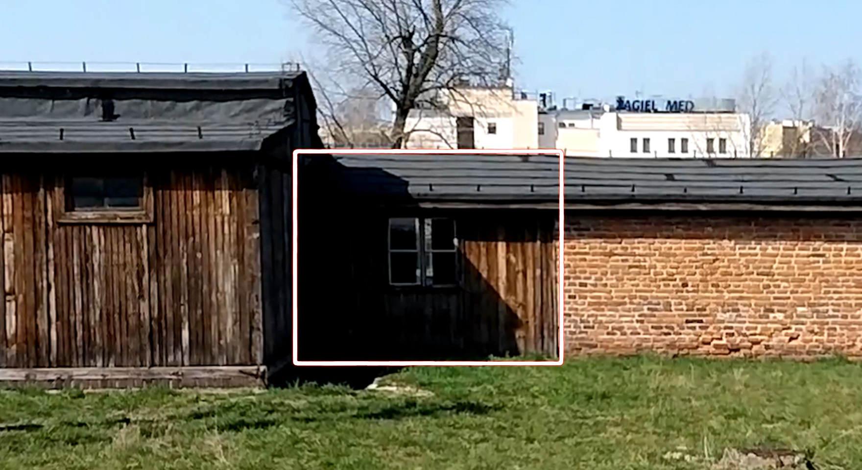 Majdanek Camp. Barracks 41, attached fumigation facility