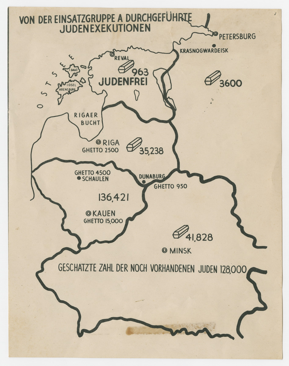 Stahlecker Report, Coffin Map